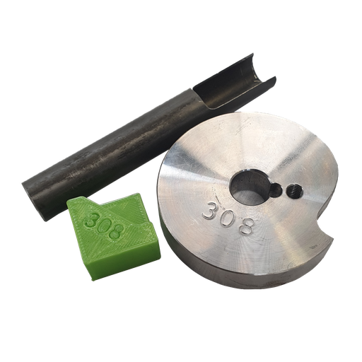 [WSE-M308-KIT-H] 308Win / 7.62x51 Nato Conversion Kit for Manual / DC Rollsizer (Nitrided)